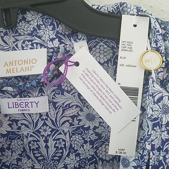 🆕️ Antonio Melani Liberty Fabric Forest Road Robe - Picture 6 of 9